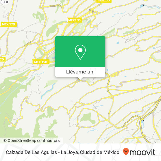 Mapa de Calzada De Las Aguilas - La Joya
