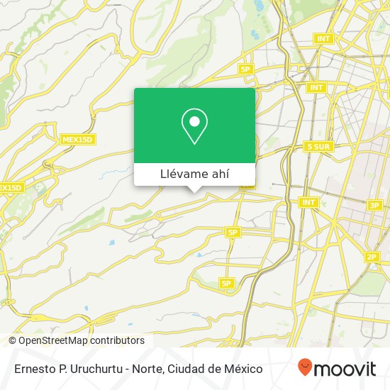 Mapa de Ernesto P. Uruchurtu - Norte