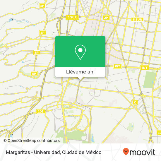 Mapa de Margaritas - Universidad
