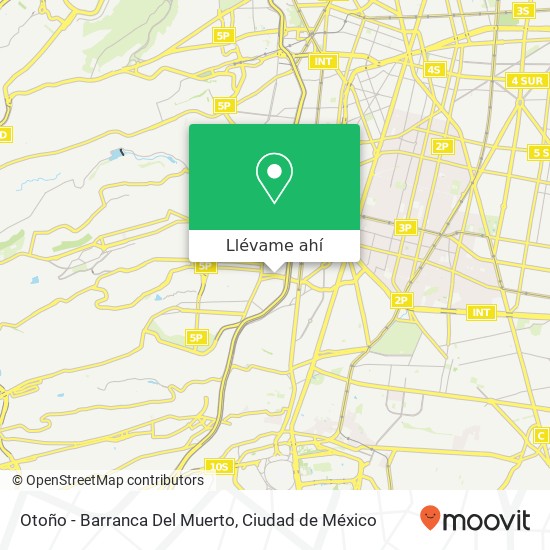 Mapa de Otoño - Barranca Del Muerto