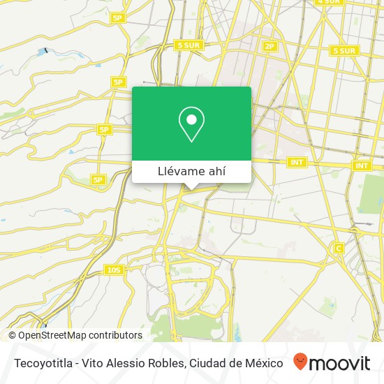 Mapa de Tecoyotitla - Vito Alessio Robles