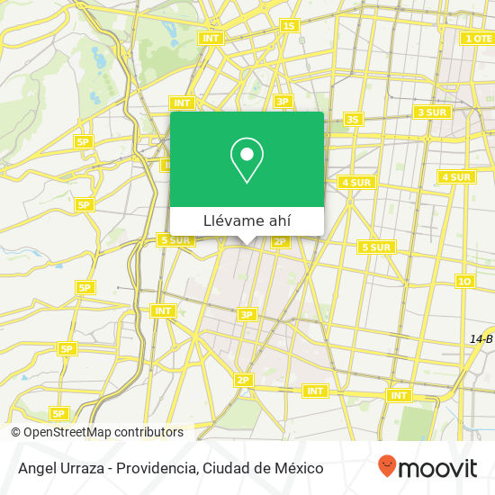 Mapa de Angel Urraza - Providencia