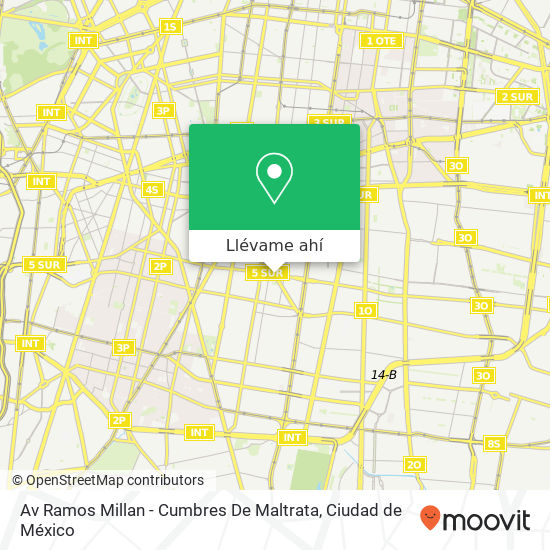 Mapa de Av Ramos Millan - Cumbres De Maltrata