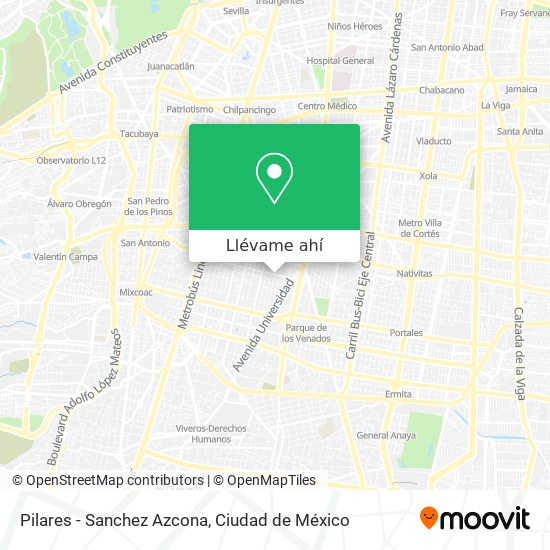 Mapa de Pilares - Sanchez Azcona