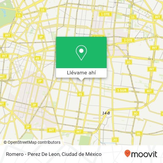 Mapa de Romero - Perez De Leon
