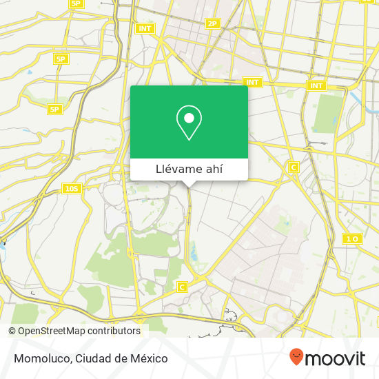 Mapa de Momoluco