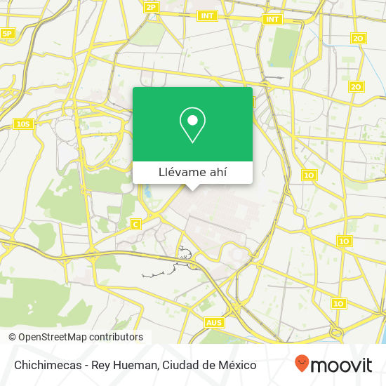 Mapa de Chichimecas - Rey Hueman