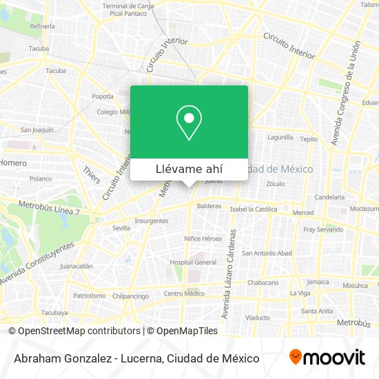 Mapa de Abraham Gonzalez - Lucerna