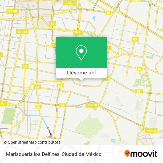 Mapa de Marisqueria los Delfines