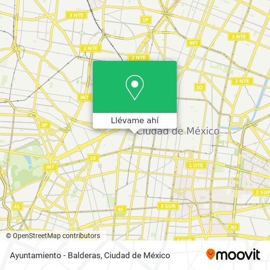 Mapa de Ayuntamiento - Balderas