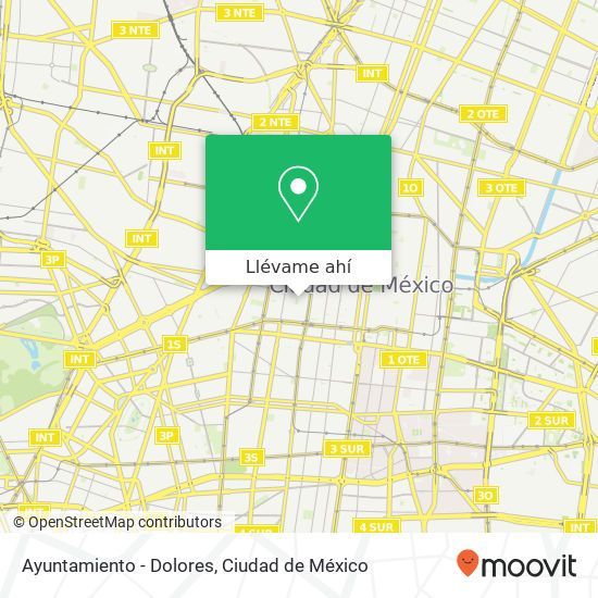Mapa de Ayuntamiento - Dolores