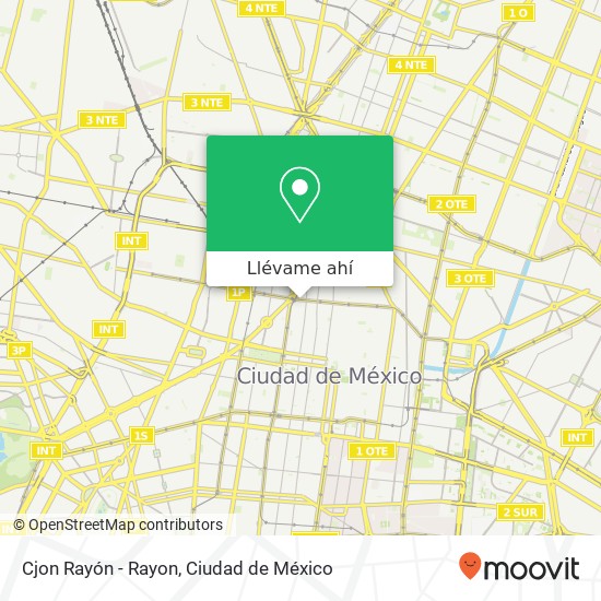 Mapa de Cjon Rayón - Rayon