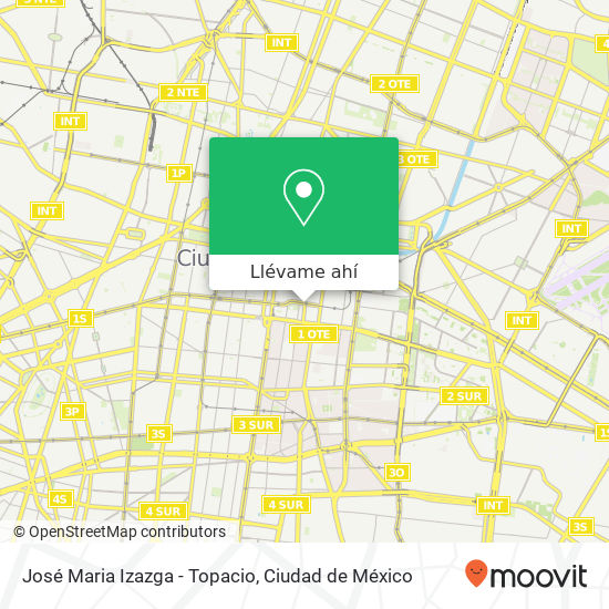 Mapa de José Maria Izazga - Topacio