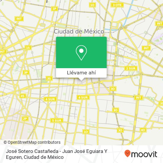 Mapa de José Sotero Castañeda - Juan José Eguiara Y Eguren