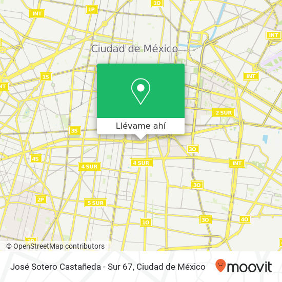Mapa de José Sotero Castañeda - Sur 67