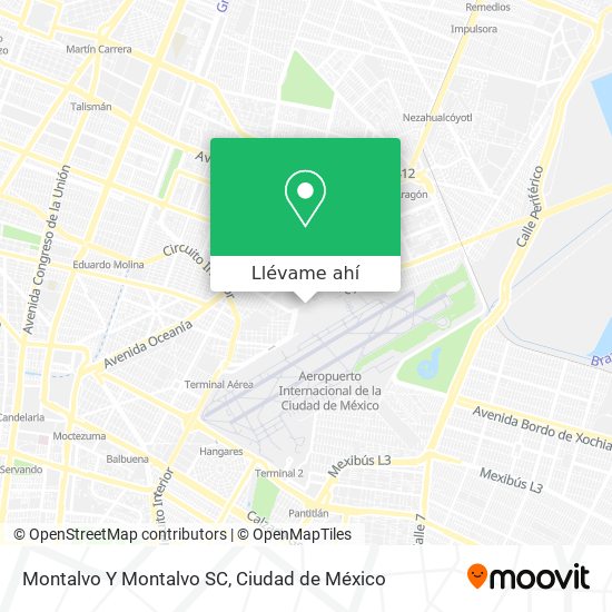 Mapa de Montalvo Y Montalvo SC