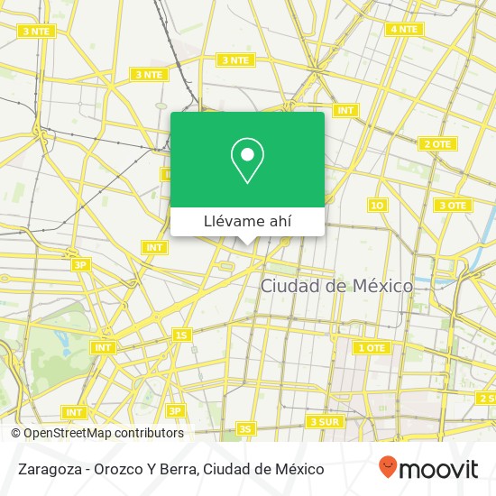 Mapa de Zaragoza - Orozco Y Berra