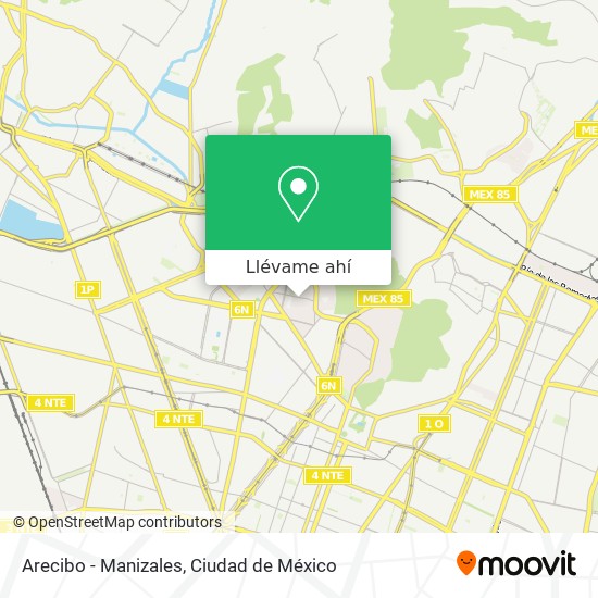 Mapa de Arecibo - Manizales