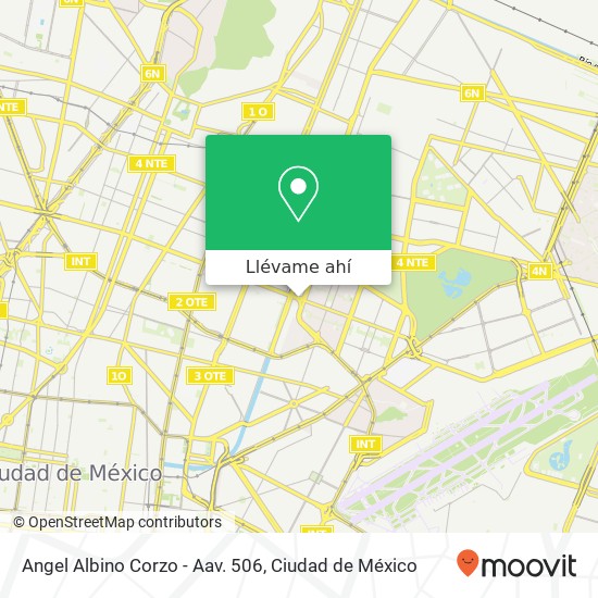 Mapa de Angel Albino Corzo - Aav. 506