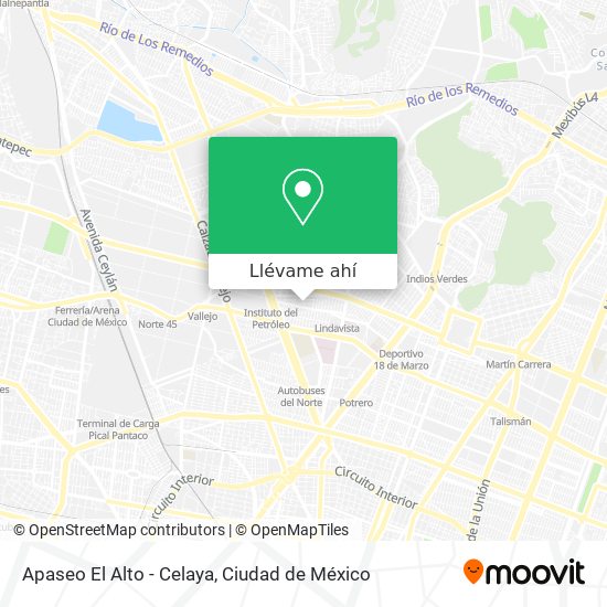 Mapa de Apaseo El Alto - Celaya