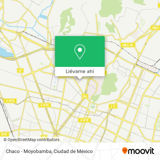 Mapa de Chaco - Moyobamba