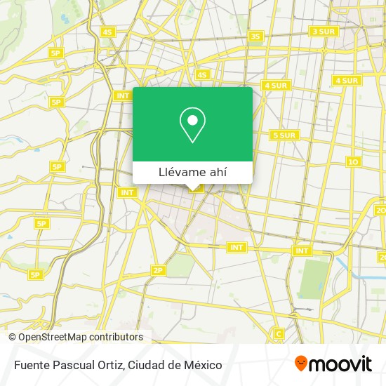 Mapa de Fuente Pascual Ortiz