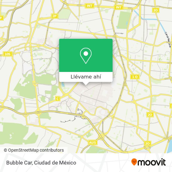 Mapa de Bubble Car