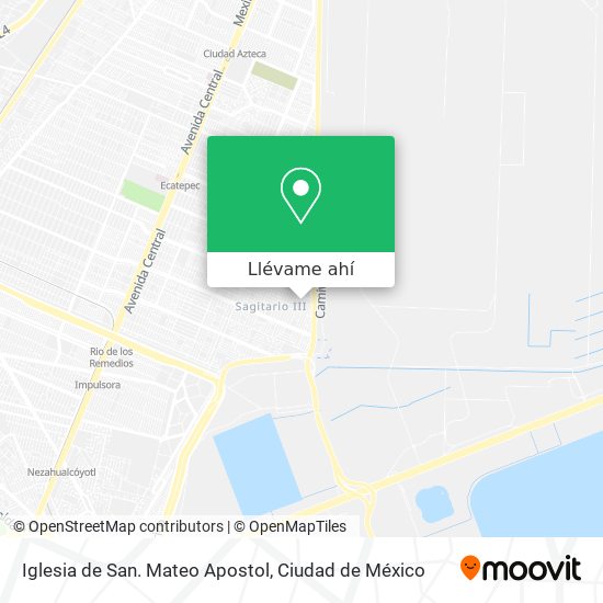 Mapa de Iglesia de San. Mateo Apostol