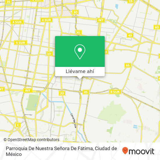 Mapa de Parroquia De Nuestra Señora De Fátima