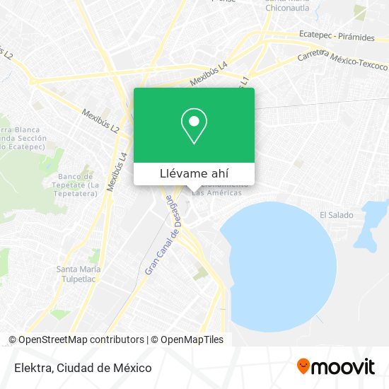 Cómo llegar a Elektra en Ecatepec De Morelos en Autobús?