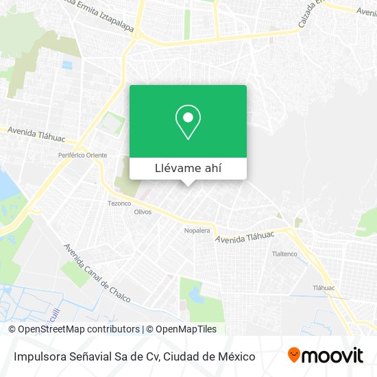 Mapa de Impulsora Señavial Sa de Cv