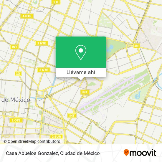 Mapa de Casa Abuelos Gonzalez