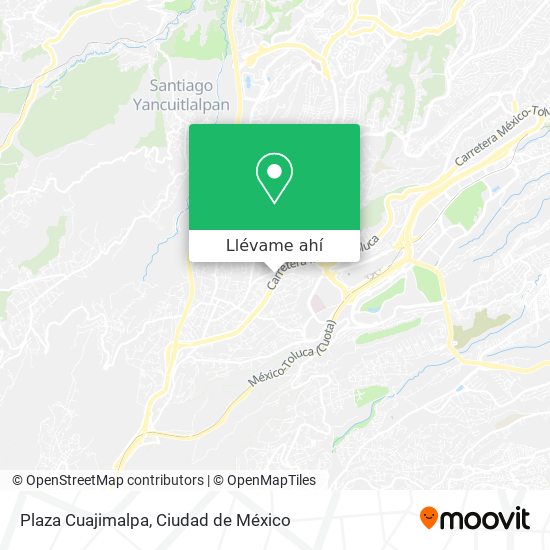 Mapa de Plaza Cuajimalpa