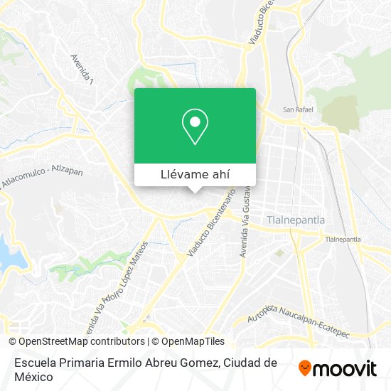 Mapa de Escuela Primaria Ermilo Abreu Gomez