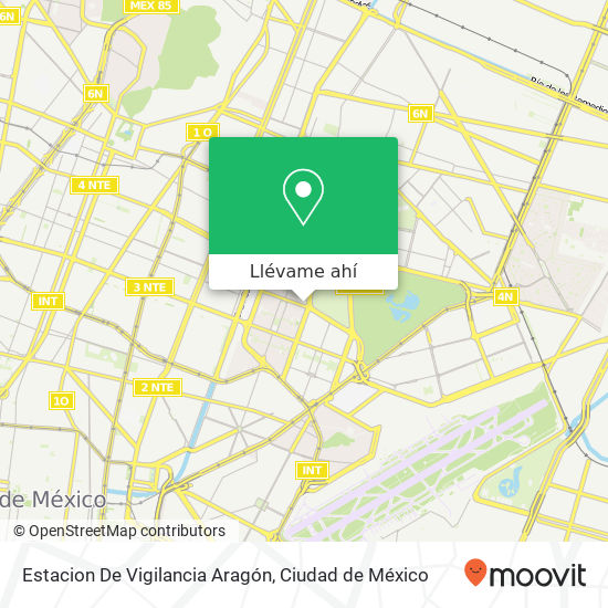 Mapa de Estacion De Vigilancia Aragón