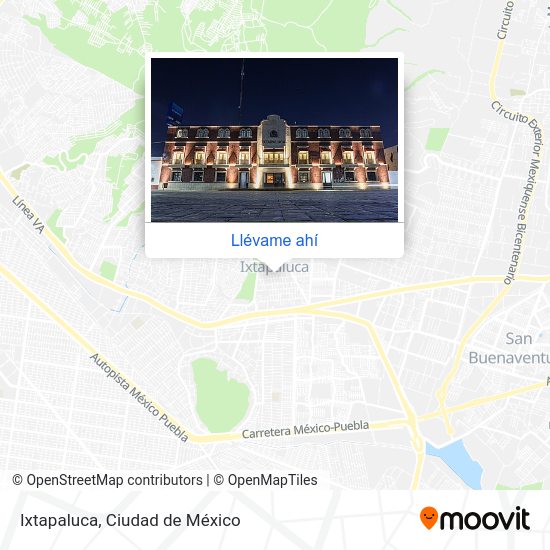 ¿Cómo llegar a Ixtapaluca en La