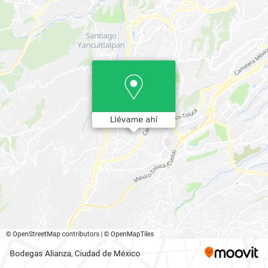 Mapa de Bodegas Alianza