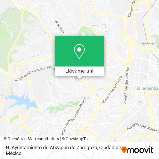 Mapa de H. Ayuntamiento de Atizapán de Zaragoza
