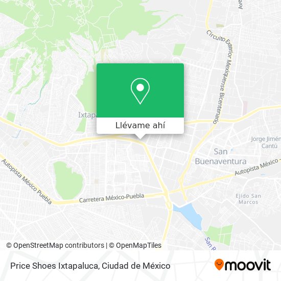 Cómo llegar a Price Shoes Ixtapaluca en La Paz en Autobús?