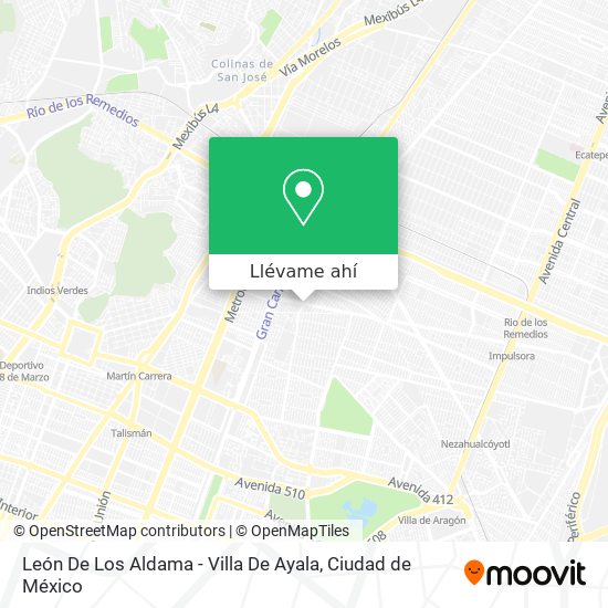 Mapa de León De Los Aldama - Villa De Ayala