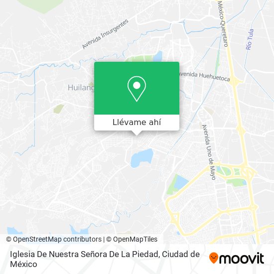 Cómo llegar a Iglesia De Nuestra Señora De La Piedad en Tepotzotlán en  Autobús o Tren?