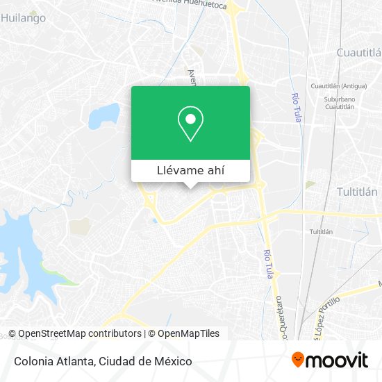 Mapa de Colonia Atlanta