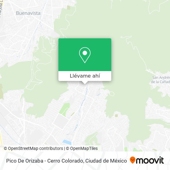 Cómo llegar a Pico De Orizaba - Cerro Colorado en Cuautitlán Izcalli en  Autobús o Tren?