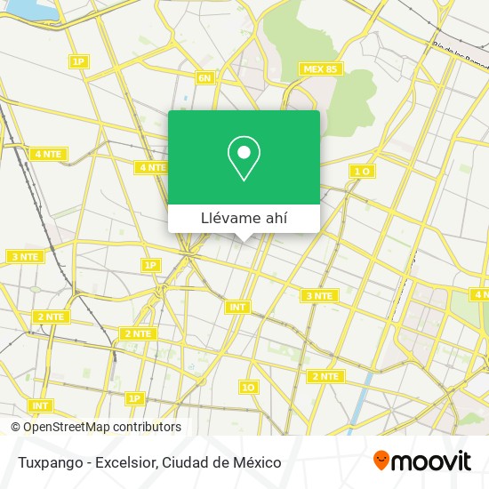 Mapa de Tuxpango - Excelsior
