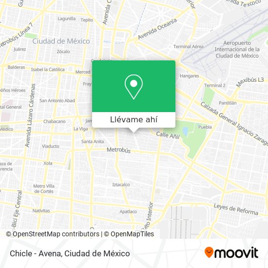 Mapa de Chicle - Avena