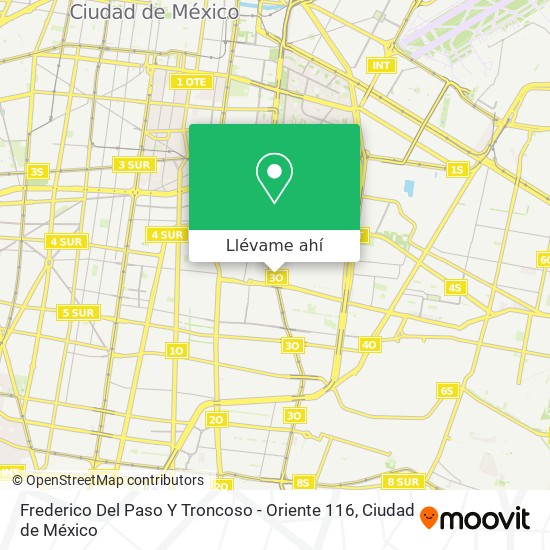 Mapa de Frederico Del Paso Y Troncoso - Oriente 116