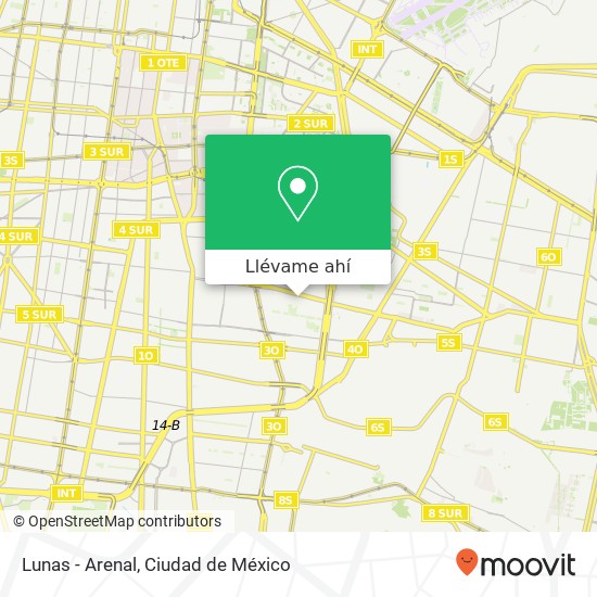 Mapa de Lunas - Arenal