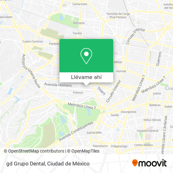 Mapa de gd Grupo Dental