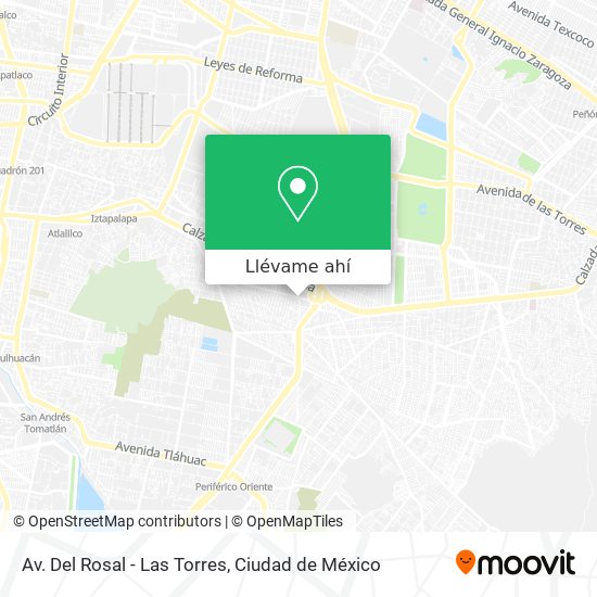 Mapa de Av. Del Rosal - Las Torres