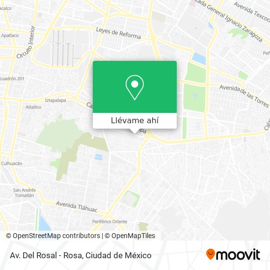 Mapa de Av. Del Rosal - Rosa